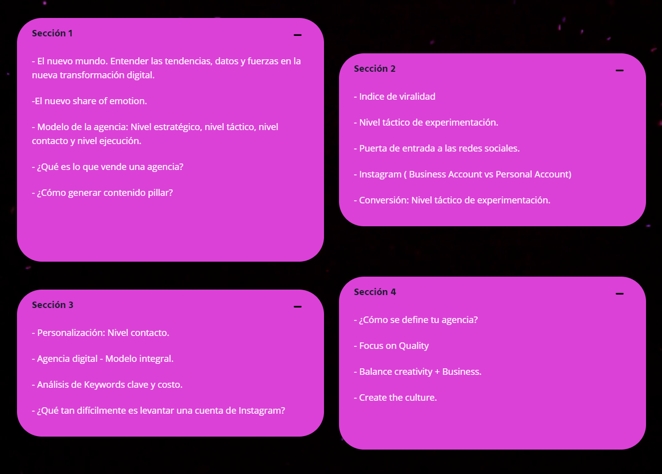Curso Agencias V3 2020 – Carlos Muñoz