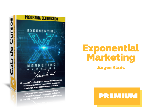 En este momento estás viendo Curso Exponential Marketing – Jurgen Klaric