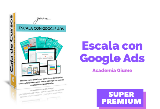 En este momento estás viendo Curso Escala Ya con Google Ads