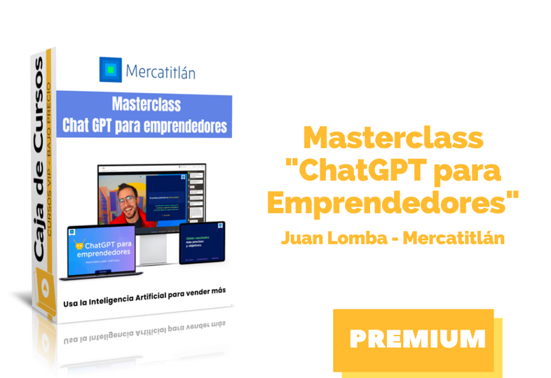 En este momento estás viendo Masterclass “ChatGPT para Emprendedores”