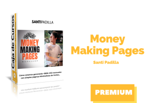 Lee más sobre el artículo Workshop Money Making Pages – Santi Padilla