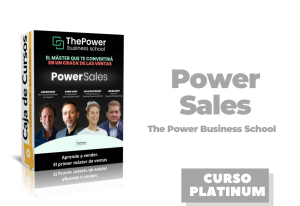Lee más sobre el artículo Power Sales – The Power Business School